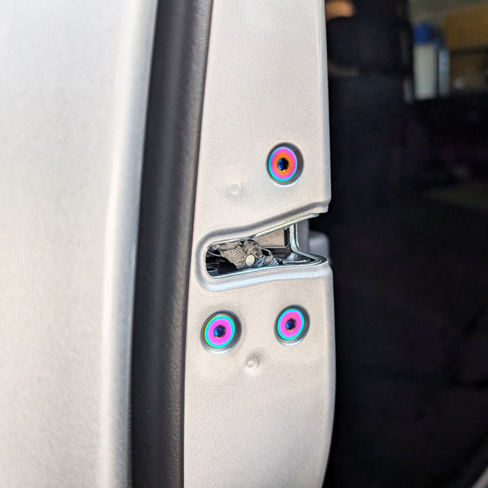 ZSPEC Door-Jams Fastener Kit for the '14-21 Tundra XK50 4-DOOR Models, Titanium

Specifications:
Grade-5 Titanium
Bagged & Labeled
Lightweight, Visual Upgrade