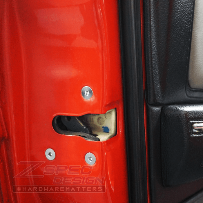 ZSPEC Dress Up Bolts® Fastener Kit, Door Jams Area for Nissan 300zx Z31, Titanium - ZSPEC Design LLC - Hardware Fasteners - 300zx, door, door jam, Fastener Kit, nissan, z31 - zspecdesign.com