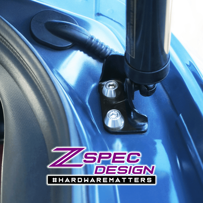 ZSPEC Dress Up Bolts® Hatch/Trunk-Area Fastener Kit for '17-23 Mazda CX-9, Stainless & Billet - ZSPEC Design LLC - Hardware Fasteners - cx-9, Fastener Kit, mazda - zspecdesign.com