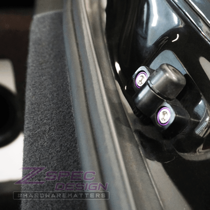 ZSPEC Dress Up Bolts® Trunk Fastener Kit for '12-18 Audi A7 4G8 3.0L, Stainless & Billet - ZSPEC Design LLC - Hardware Fasteners - 4g8, a7, a7 4g8, audi, Fastener Kit - zspecdesign.com
