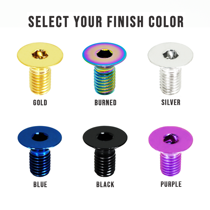 ZSPEC "Right-Side Engine Cover" Fastener Kit for the Honda Grom, Grade-5 Titanium - ZSPEC Design LLC - Hardware Fasteners - Fastener Kit, grom, honda, Motorcycle - zspecdesign.com