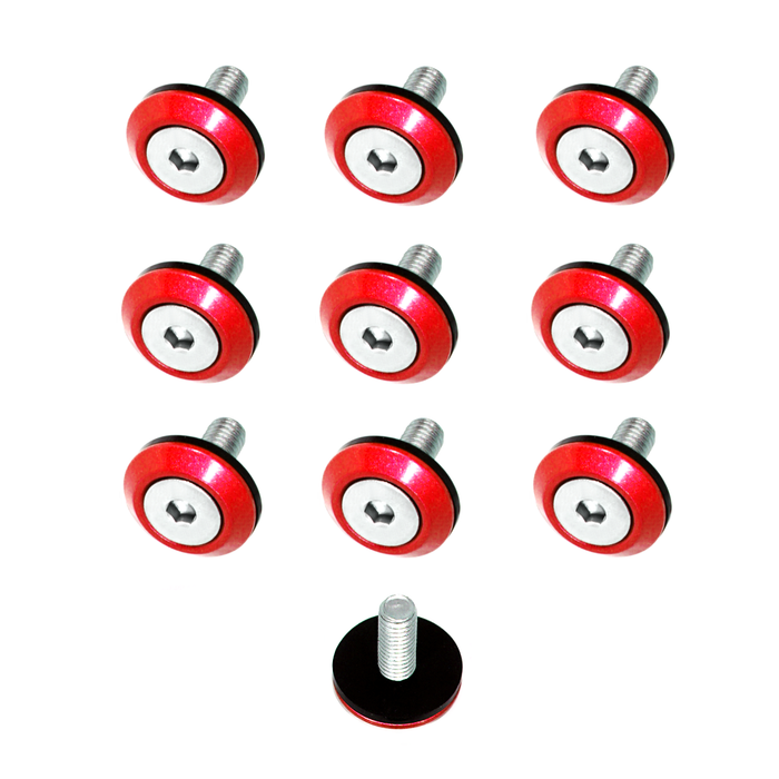 ZSPEC FHSC M5x20mm Fasteners w/Washers, Stainless & Billet, 10-Pack - ZSPEC Design LLC - Hardware Fasteners - 25-pack, Fastener Kit, fhsc, stainless - zspecdesign.com