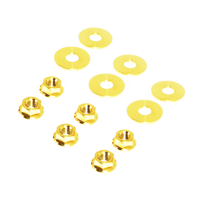 ZSPEC Stage-1 Fastener Kit for '14+ Dodge Durango WK2, Titanium - Dress Up Bolts Hardware Titanium GR5 Grade-5 - ZSPEC Design