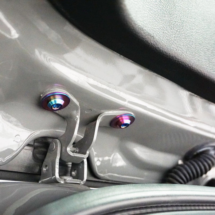 ZSPEC Trunk Hatch Hardware Kit for '14+ Dodge Durango WK2, Titanium - Dress Up Bolts Hardware Titanium GR5 Grade-5 - ZSPEC Design