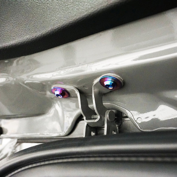 ZSPEC Trunk Hatch Hardware Kit for '14+ Dodge Durango WK2, Titanium - Dress Up Bolts Hardware Titanium GR5 Grade-5 - ZSPEC Design