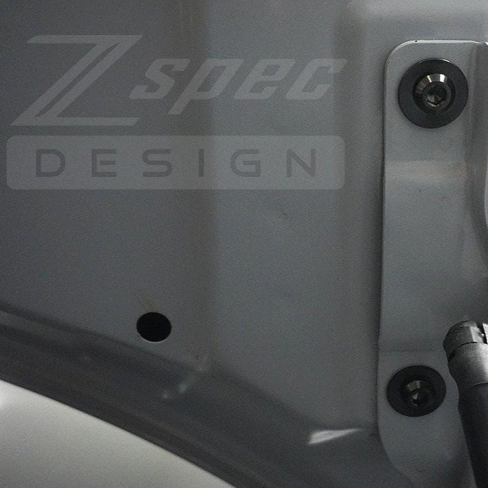 ZSPEC Hood Hinges Fasteners Kit for '18+ Stinger GT, Titanium - ZSPEC Design LLC - Hardware Fasteners - Fastener Kit, gt, stinger, titanium - zspecdesign.com