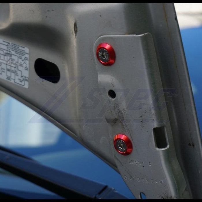 ZSPEC Hood & Hood Latch Fasteners for '03-05 Dodge Neon SRT-4, Stainless & Billet - ZSPEC Design LLC - Hardware Fasteners - dodge, Fastener Kit, neon, srt-4 - zspecdesign.com