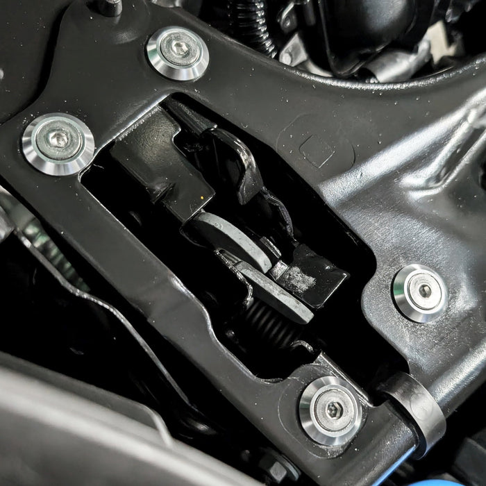 ZSPEC Hood Latches Dress Up Bolts Hardware Fastener Kit for the '22+ Mini Cooper F56s, Stainless & Billet