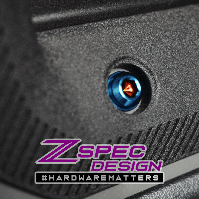 ZSPEC Interior Dress Up Bolts® Fastener Kit for 21+ Ford Bronco 2.7L, Titanium & Billet - ZSPEC Design LLC - Hardware Fasteners - Bronco, Fastener Kit, ford, Interior Fastener Kits - zspecdesign.com