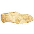 ZSPEC Laser-Engraved Birch Ornament, Style: Toyota Supra MKIV, ~5-inch Wide - ZSPEC Design LLC - Holiday Ornaments - holiday, lifestyle, MKIV, ornament, supra, toyota - zspecdesign.com
