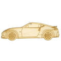 ZSPEC Laser-Engraved Wood Ornament, Style: Nissan 370z Z34 NISMO, Birch - ZSPEC Design LLC - Holiday Ornaments - 370z, holiday, nismo, nissan, ornament, z34 - zspecdesign.com
