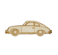 ZSPEC Laser-Engraved Wood Ornament, Style: Porsche 356 , Birch - ZSPEC Design LLC - Holiday Ornaments - 356, holiday,  Porsche, ornament, - zspecdesign.com