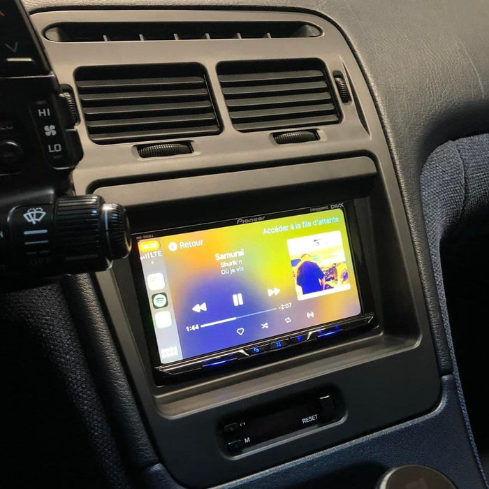 ZSPEC LHD Double-Din Radio Bezel Face-Plate for Nissan Z32 300zx, Bezel-ONLY - ZSPEC Design LLC - Hardware Fasteners - 300zx, din, double, lhd, nissan, stereo, z32 - zspecdesign.com