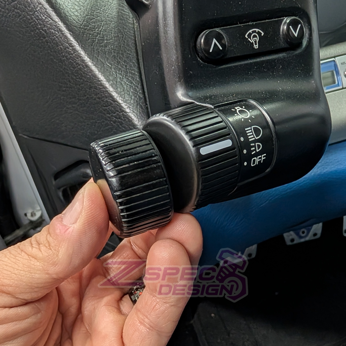 ZSPEC LHD Headlight Controls Knob for '90+ Nissan 300zx Z32 FairladyZ