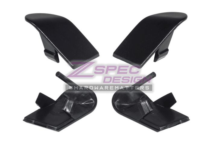 ZSPEC LHD Radio Bezel Top Screw Cover for '90-96 Nissan 300ZX, Left/Right Pair - ZSPEC Design LLC - Hardware Fasteners - 300zx, lhd, nissan, radio, repro, stereo, z32 - zspecdesign.com