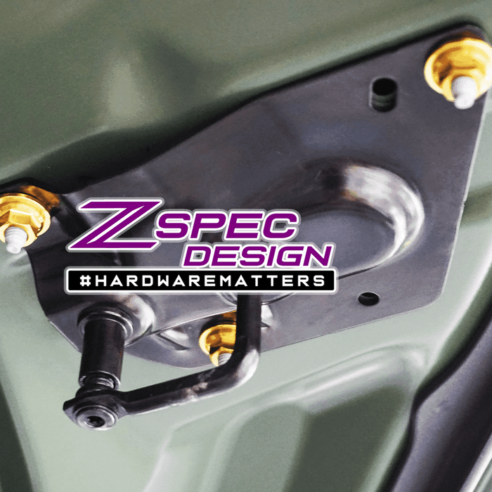 ZSPEC M10-1.5 Metric Flare Nuts, Titanium Grade-5, Sold Per Nut - ZSPEC Design LLC - Hardware Fasteners - Dress Up Bolt, flare, m10, nut, titanium - zspecdesign.com