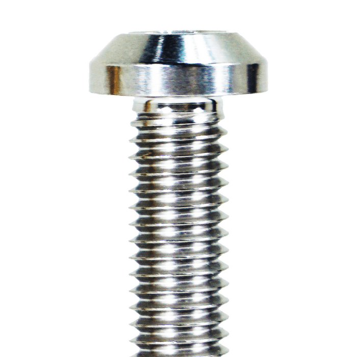 ZSPEC M10-1.25x25mm Dress Up Bolts® Fastener, Titanium GR5, Angled Head, Per Each - ZSPEC Design LLC - Hardware Fasteners - angled head, Dress Up Bolt, m10, per each, titanium - zspecdesign.com