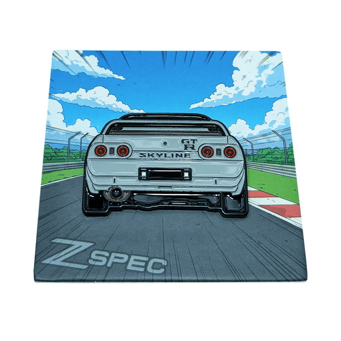 ZSPEC Nissan Skyline GT-R R32 Lapel Hat Pin, Large, Enamel w/ 2-Posts

Keywords Car Vehicle Hobby Garage nismo Collector RB25 RB26 DETT