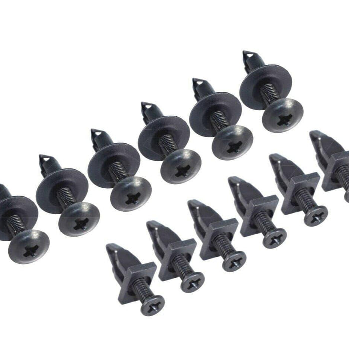 ZSPEC OEM-Style Cowl/Scuttle Panel Plastic Clip Set for '90-96 Nissan 300zx Z32 - ZSPEC Design LLC - Hardware Fasteners - 300zx, Cowl, nissan, OEM, z32 - zspecdesign.com