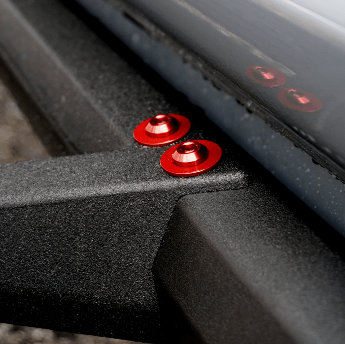 ZSPEC Off-Road Step Rails Fastener Kit for '22+ Nissan Frontier D41, Grade-5 Titanium - ZSPEC Design LLC - Hardware Fasteners - 2022, Fastener Kit, frontier, nissan, pro-4x, Washer Color - zspecdesign.com