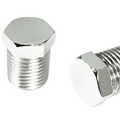 ZSPEC Polished Plenum PCV/Hole-Filler Bolts for Nissan Z32 300zx, One Pair - ZSPEC Design LLC - Hardware Fasteners - 300zx, nissan, PCV, z32 - zspecdesign.com