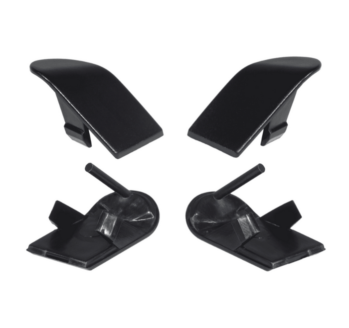 ZSPEC RHD Radio Bezel Top Screw Covers for '90-96 Nissan 300zx Z32, Left & Right Pair - ZSPEC Design LLC - Hardware Fasteners - 300zx, nissan, radio, repro, rhd, stereo, z32 - zspecdesign.com