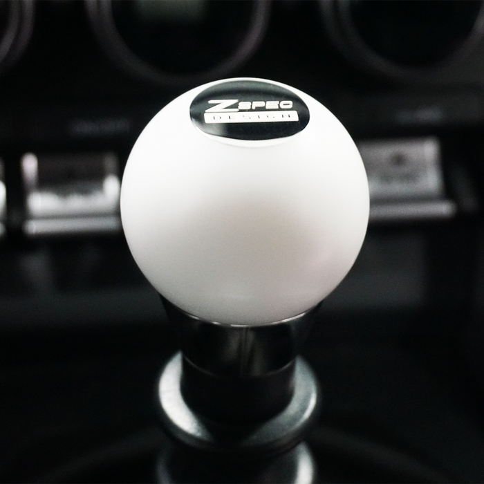 ZSPEC Shift Knob, M10-1.25, Delrin & Stainless, 4-Speed Pattern 240z/260z/280z/Other - ZSPEC Design LLC - Hardware Fasteners - 180sx, 200sx, 240z, 260z, 323, 626, accessory, datsun, EVO, EVO 10, frontier, mazdaspeed, mx3, Nismo, Nissan, patrol, probe, rx-7, rx7, sentra, shift, Shift Knob - zspecdesign.com