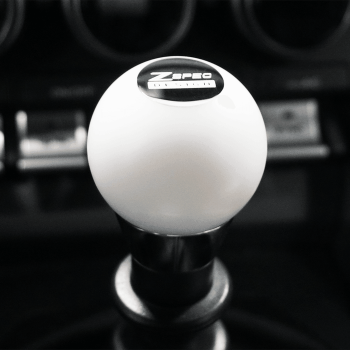 ZSPEC Shift Knob, M10-1.5, Delrin & Stainless, 4-Speed Shift Pattern Coin - ZSPEC Design LLC - Hardware Fasteners - 180sx, 200sx, 240z, 260z, 323, 626, accessory, datsun, EVO, EVO 10, frontier, mazdaspeed, mx3, Nismo, Nissan, patrol, probe, rx-7, rx7, sentra, Shift Knob - zspecdesign.com