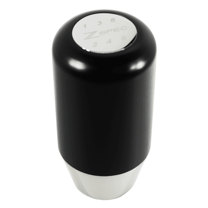 ZSPEC Shift Knob, M10-1.5, Delrin & Stainless, 6-Speed Shift Pattern Coin - ZSPEC Design LLC - Vehicle Shift Knobs - 3000gt, 323, 626, accessory, brz, DSM, eclipse, EVO, EVO 10, EVO X, frs, genesis, lancer, mazdaspeed, miata, mx3, mx5, mx6, Nismo, Nissan, patrol, probe, protege5, r32, r33, rx-7, rx7, rx8, sentra, Shift Knob, versa - zspecdesign.com