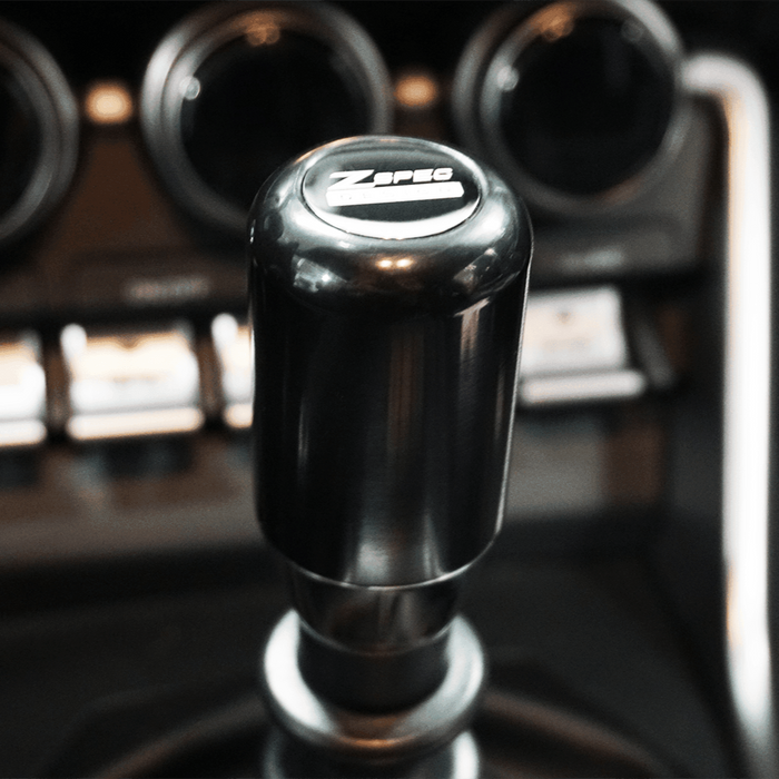 ZSPEC Shift Knob, M10-1.5, Delrin & Stainless, 6-Speed Shift Pattern Coin - ZSPEC Design LLC - Vehicle Shift Knobs - 3000gt, 323, 626, accessory, brz, DSM, eclipse, EVO, EVO 10, EVO X, frs, genesis, lancer, mazdaspeed, miata, mx3, mx5, mx6, Nismo, Nissan, patrol, probe, protege5, r32, r33, rx-7, rx7, rx8, sentra, Shift Knob, versa - zspecdesign.com