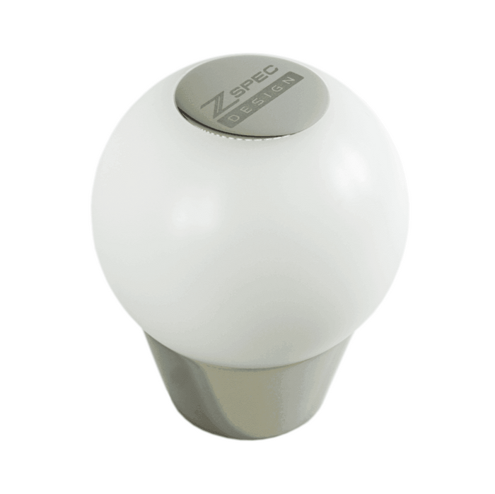 ZSPEC APEX Shift Knob, M10-1.5, Delrin & Stainless, 6-Speed Shift Pattern Coin - ZSPEC Design LLC - Hardware Fasteners - 180sx, 3000gt, 323, 626, accessory, brz, DSM, eclipse, EVO, EVO 10, EVO X, frs, genesis, lancer, mazdaspeed, miata, mx3, mx5, mx6, patrol, probe, protege5, rx-7, rx7, rx8, sentra, Shift Knob, Silvia, skyline, versa - zspecdesign.com