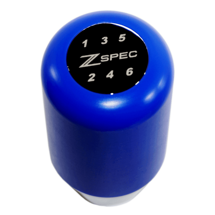 ZSPEC Shift Knob, M10-1.5, Delrin & Stainless, 6-Speed Shift Pattern Coin - ZSPEC Design LLC - Vehicle Shift Knobs - 3000gt, 323, 626, accessory, brz, DSM, eclipse, EVO, EVO 10, EVO X, frs, genesis, lancer, mazdaspeed, miata, mx3, mx5, mx6, Nismo, Nissan, patrol, probe, protege5, r32, r33, rx-7, rx7, rx8, sentra, Shift Knob, versa - zspecdesign.com