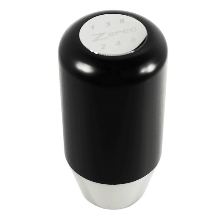 ZSPEC Shift Knob, M12-1.25, Delrin & Stainless, 6-Speed Shift Pattern Coin - ZSPEC Design LLC - Vehicle Shift Knobs - 3000gt, 323, 626, accessory, altima, brz, DSM, eclipse, EVO, EVO 10, EVO X, frs, genesis, infiniti, lancer, mazdaspeed, miata, mx3, mx5, mx6, Nismo, Nissan, patrol, probe, protege5, r32, r33, rx-7, rx7, rx8, sentra, Shift Knob, versa - zspecdesign.com