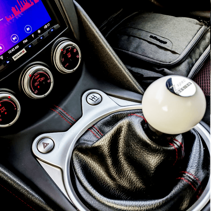ZSPEC Shift Knob, M12-1.25, Delrin & Stainless, 6-Speed Shift Pattern Coin - ZSPEC Design LLC - Vehicle Parts & Accessories - 3000gt, 323, 626, accessory, altima, brz, DSM, eclipse, EVO, EVO 10, EVO X, frs, genesis, infiniti, lancer, mazdaspeed, miata, mx3, mx5, mx6, Nismo, Nissan, patrol, probe, protege5, r32, r33, rx-7, rx7, rx8, sentra, Shift Knob, versa - zspecdesign.com