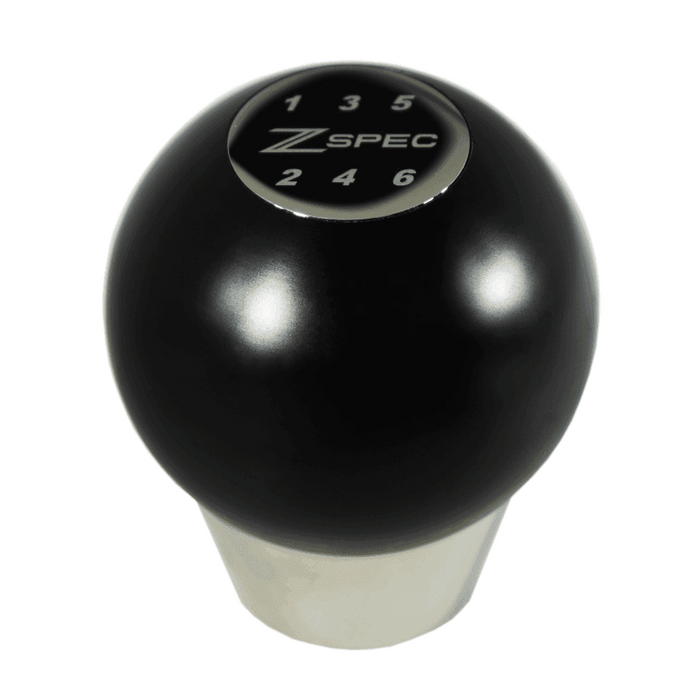 ZSPEC Shift Knob, M8-1.25, Delrin & Stainless, 6-Speed Shift Pattern Coin - ZSPEC Design LLC - Vehicle Parts & Accessories - 180sx, 200sx, 240sx, 3000gt, 323, 626, accessory, altima, brz, DSM, eclipse, EVO, EVO 10, EVO X, frontier, frs, genesis, lancer, maxima, mazdaspeed, miata, mx3, mx5, mx6, Nismo, Nissan, patrol, probe, protege5, r32, r33, R34, rx-7, rx7, rx8, S13, s14, S15, sentra, Shift Knob, Silvia, skyline, versa - zspecdesign.com