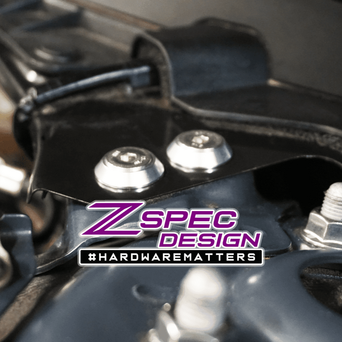 ZSPEC "Stage 2" Dress Up Bolts® Fastener Kit for '16-23 Mazda CX-9, Stainless & Billet - ZSPEC Design LLC - Hardware Fasteners - cx-9, Fastener Kit, mazda, stage 2 - zspecdesign.com