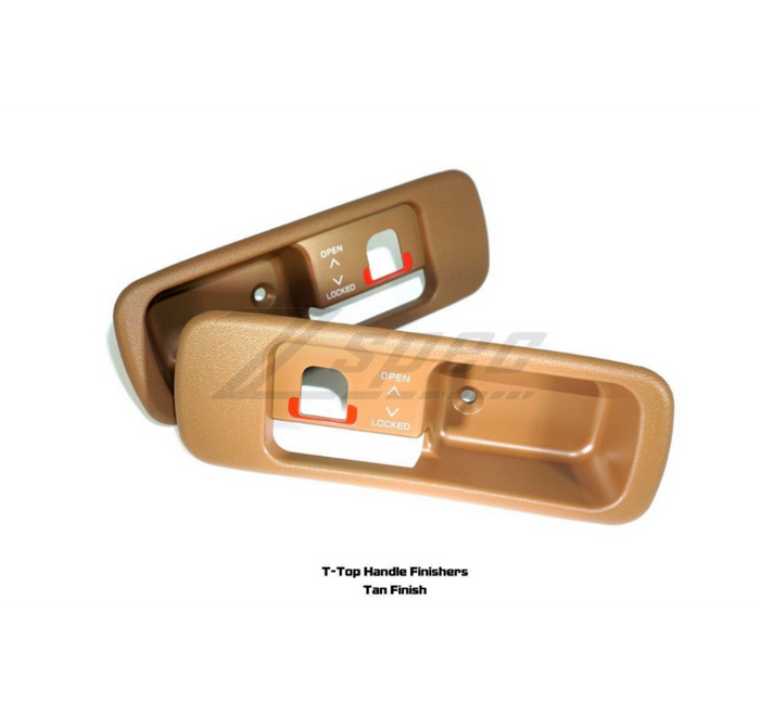 ZSPEC T-Top Handle Finisher Set for Nissan Z32 300zx w/NON-LOCKING T-tops - ZSPEC Design LLC - Hardware Fasteners - 300zx, nissan, t-top, z32 - zspecdesign.com