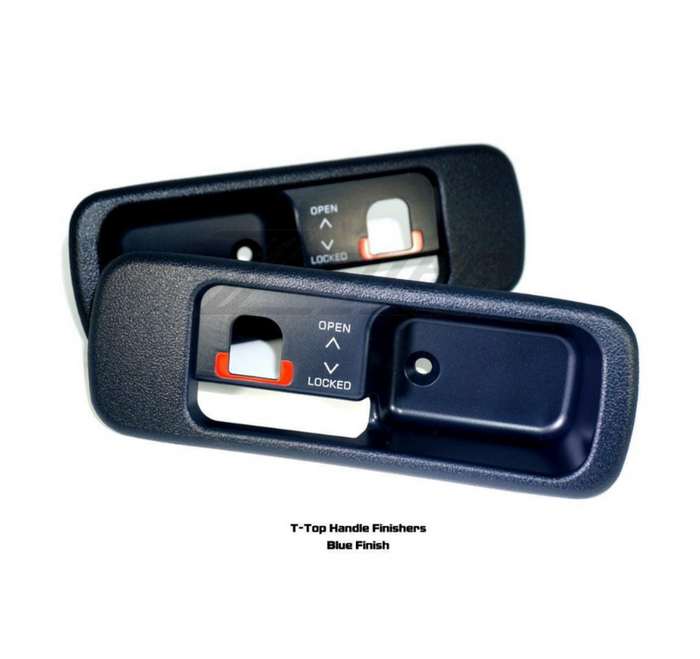 ZSPEC T-Top Handle Finisher Set for Nissan Z32 300zx w/NON-LOCKING T-tops - ZSPEC Design LLC