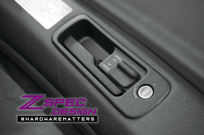 ZSPEC T-Top Handle Finisher Sets for '90-96 Nissan 300zx Z32 w/ LOCKING T-Tops - ZSPEC Design LLC - Hardware Fasteners - 300zx, locking, nisssan, t-top, z32 - zspecdesign.com