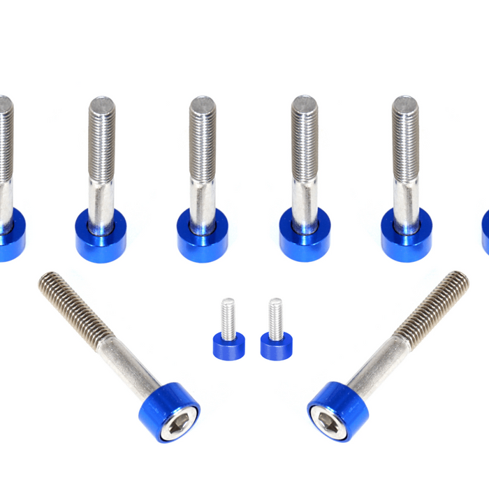 ZSPEC Throttle Bodies & TPS Sensor Fastener Kit for Merlin Machining Z32 300zx Plenum, Stainless & Billet - ZSPEC Design LLC - Hardware Fasteners - 300zx, machining, merlin, nissan, throttle, Washer Color, z32 - zspecdesign.com