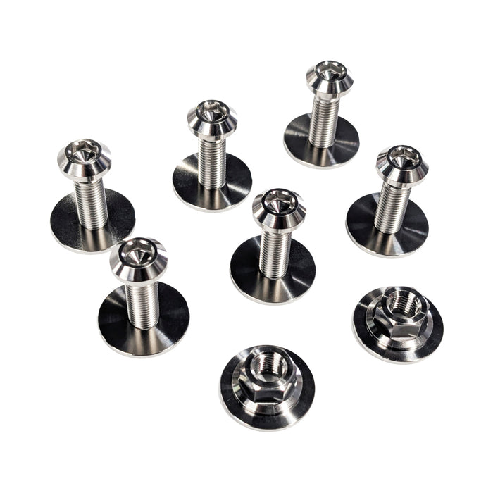 ZSPEC Titanium Front-Seats Fastener Kit for the Datsun 280zx S130 Platform