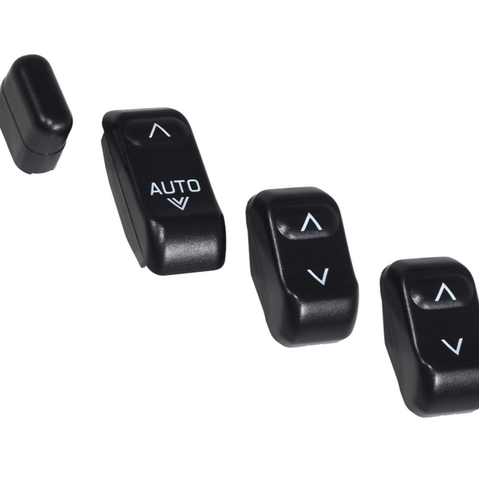 ZSPEC Window-Switch Buttons for Nissan 300zx Z32, NON-Illuminated, Set of Four Buttons - ZSPEC Design LLC - Hardware Fasteners - 300zx, lhd, nissan, repro, z32, z32 window switch - zspecdesign.com